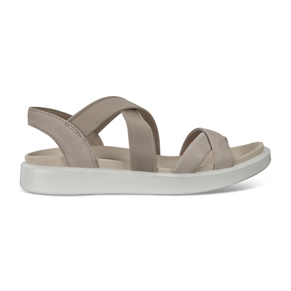 Sandalias Mujer - ECCO Flowt Flat Strappy - Grises - FGO214793